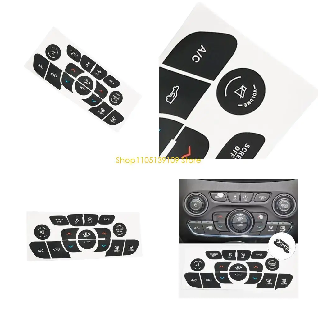 

Dashboard Control Panel Repair Film Enhanced Backlight Visibility Hassle Easy Installation Car Spare Part for Car