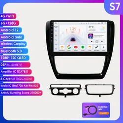 Car Radio Android for Volkswagen VW Jetta 6 MK6 2011 - 2018 CarPlay 2din 9 Inch Screen Car Stereo Multimedia Video Player 7862