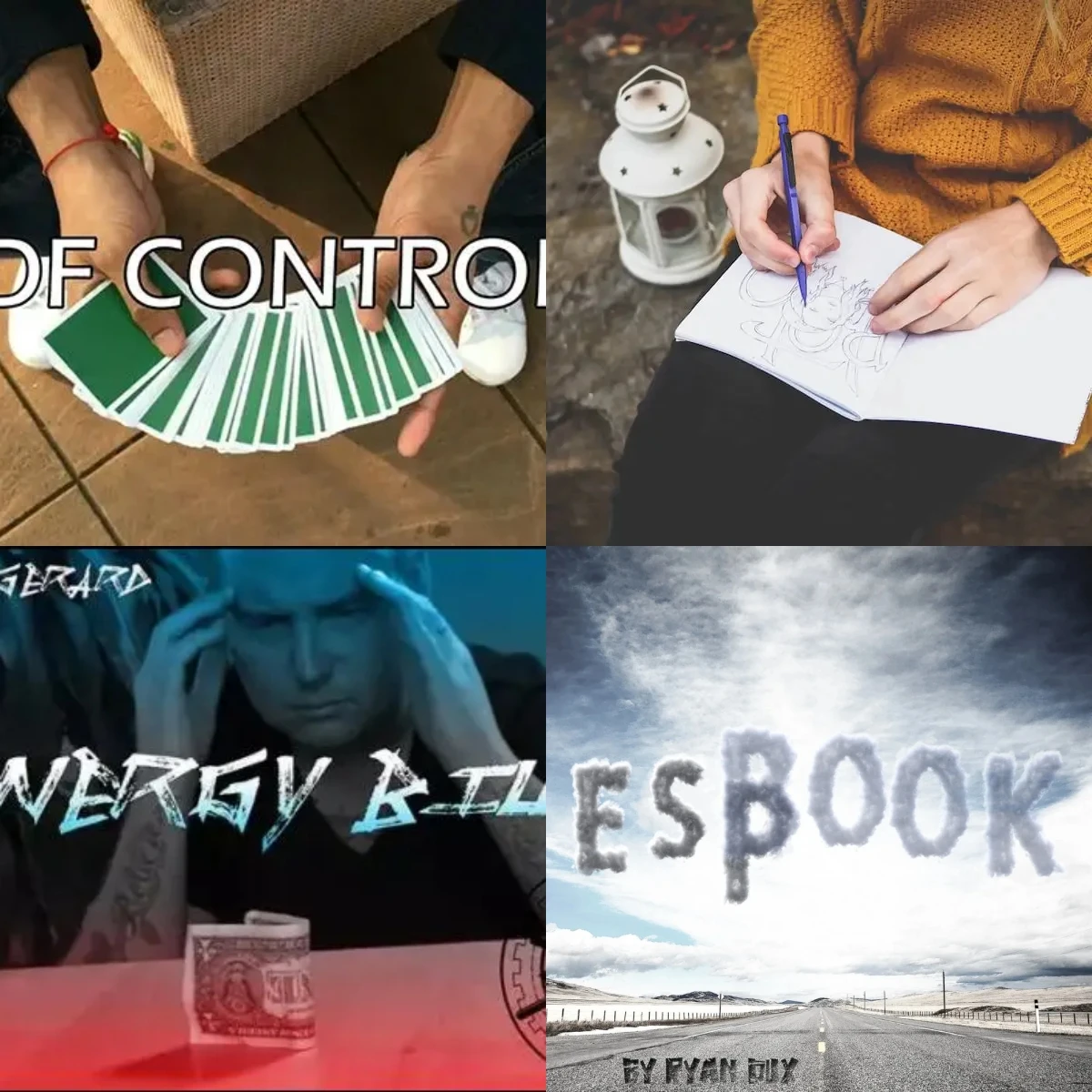 DF Control by Vivek Singhi，Drawing Duplication by Kassim Beydoun，Energy Bill by Andrew Gerard，eSPbook by Ryan Dux-magic tricks