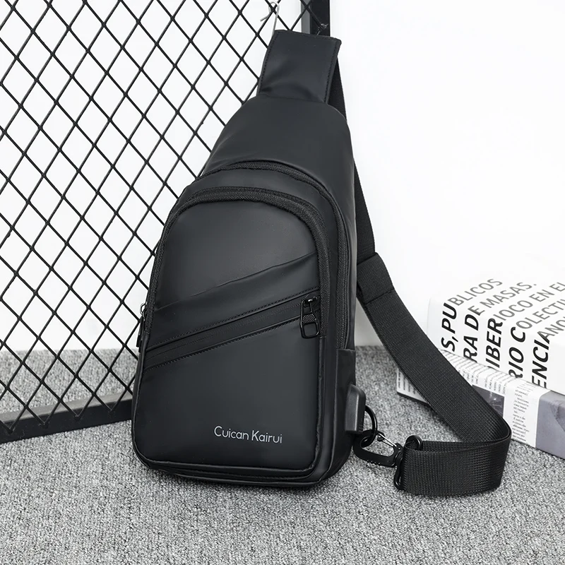 2025 New Men's Shoulder Bag Casual Trendy Crossbody Bag Easiest for Match Fashion Chest Bag