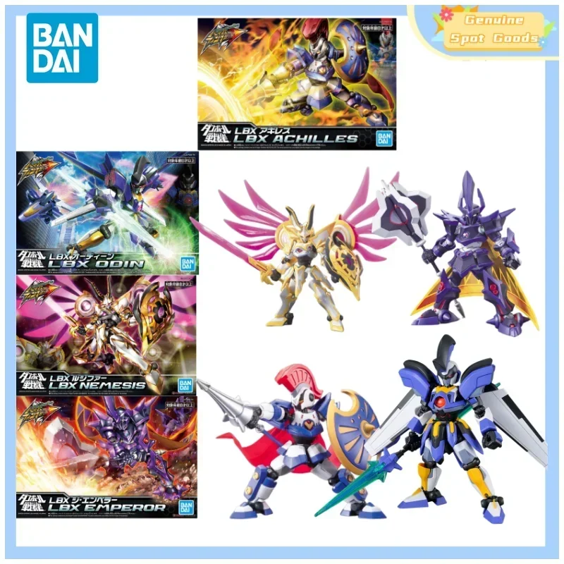 Genuine Bandai The Little Battlers WARS LBX HF Anime Action Figures Model Figure Toys Collectible Gift for Toys Hobbies Children