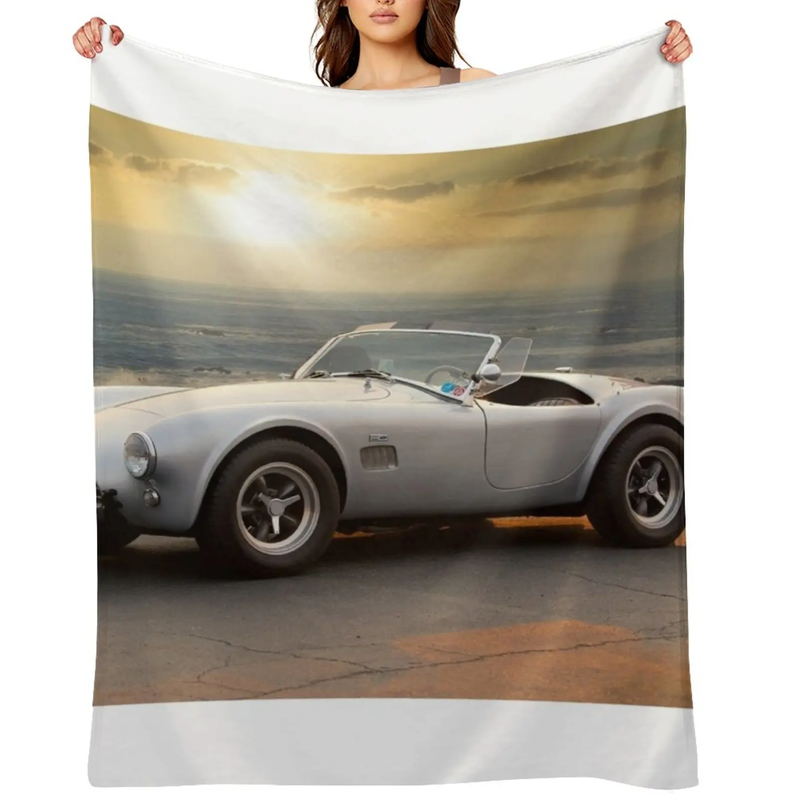 

1963 AC Cobra 289 Replica Throw Blanket for babies Sofa Quilt Hair Cute Plaid Blankets