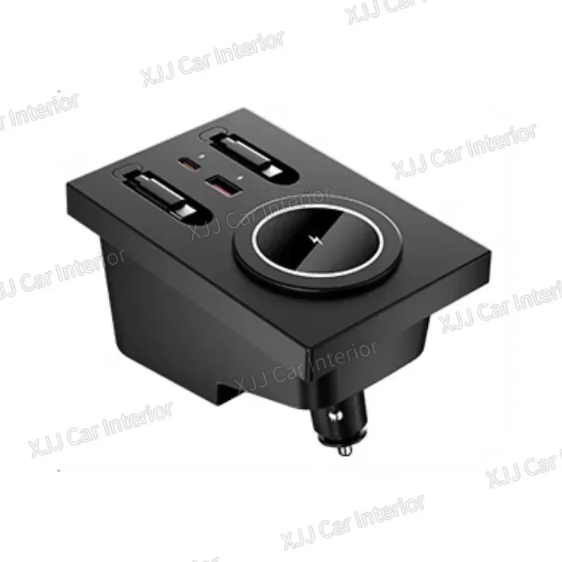 For Volvo XC60 XC90 S60 V60 S90 V90  2015-2025 Accessories USB Type-C Fast Charger Shunt Docking Station Car Interior