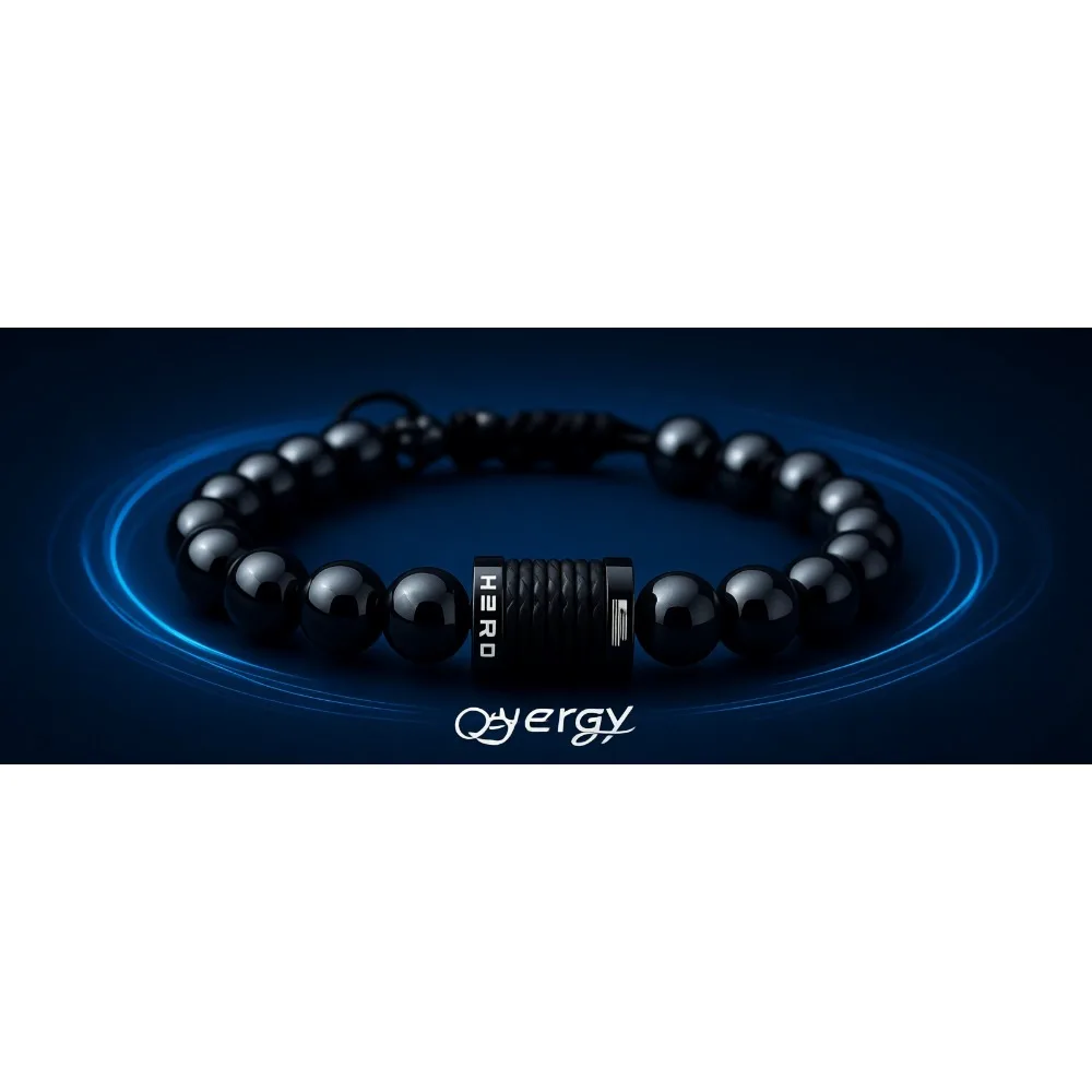 

Магнитный браслет из гематита и титановых бусин для мужчин и женщин, терапевтическое украшение