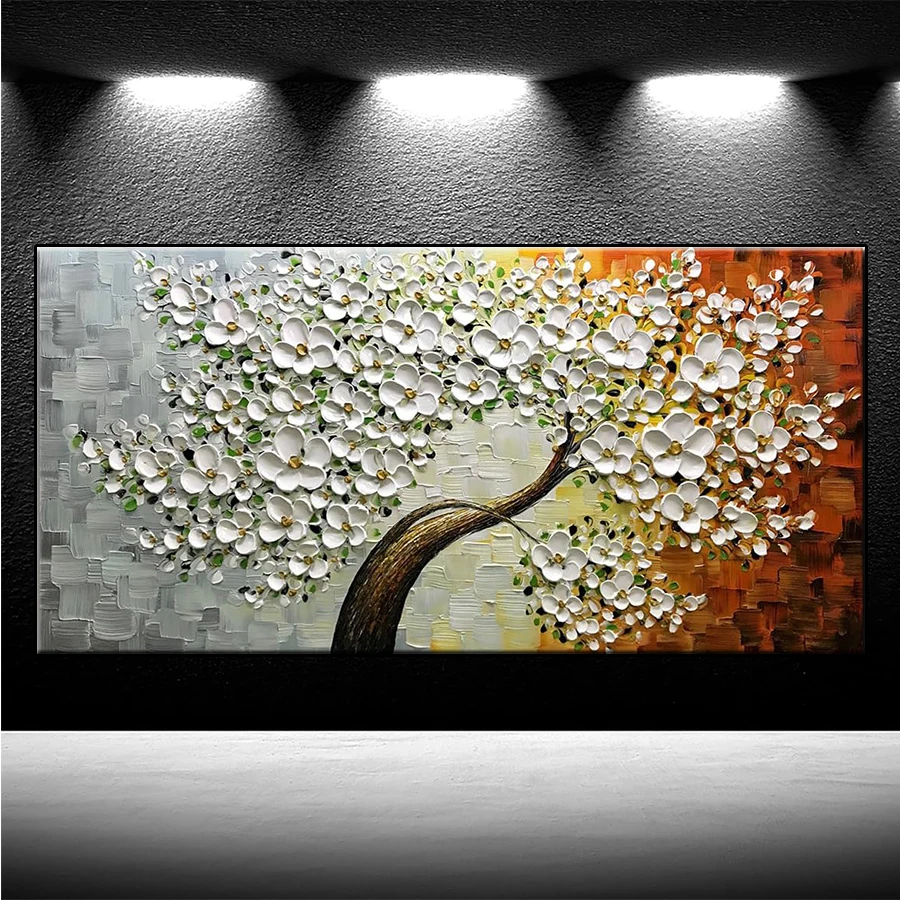 5D Diamond Embroidery Picture Abstract Art Rich and Noble Flowers and Trees Diamond Painting Full Drill Mosaic Handmade Gift