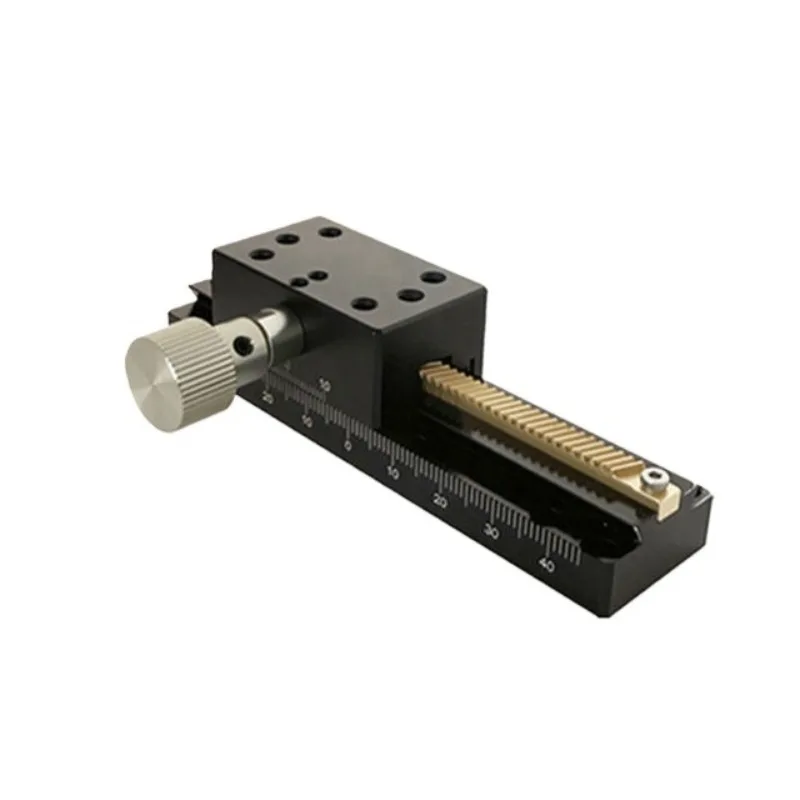 For X-axis Manual Displacement Platform LWX25 40 60-L50 100 150 200 Precision Fine-tuning Dovetail Slide