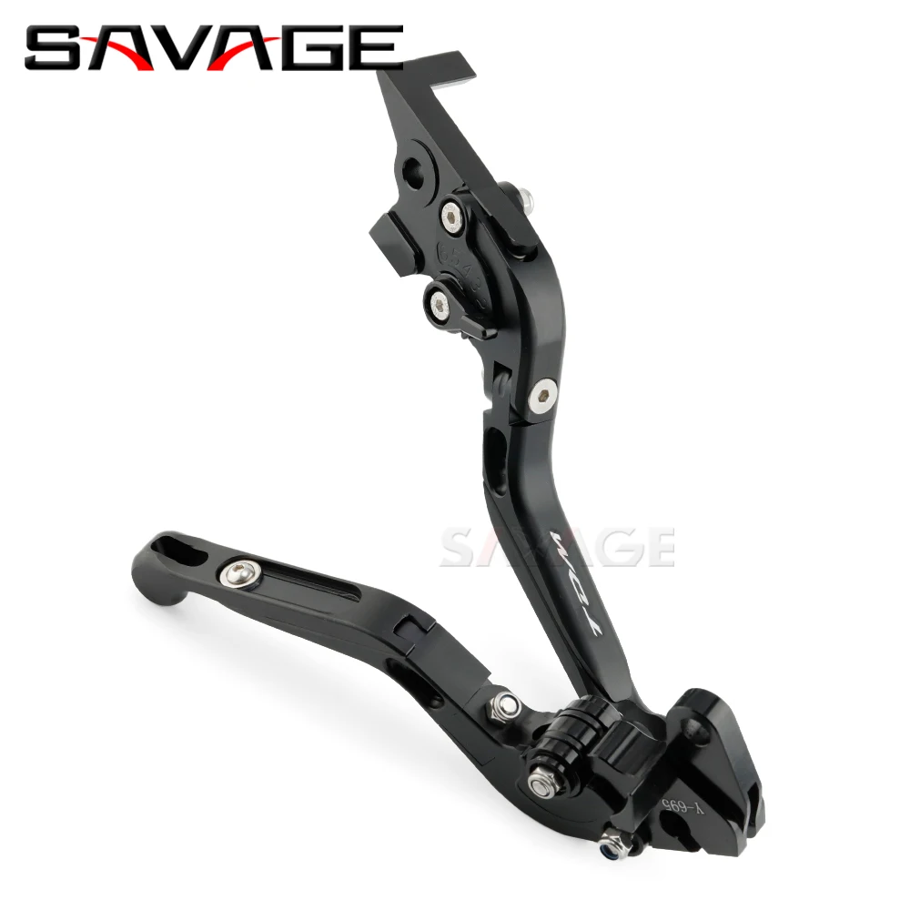 Motorcycle Adjustable Folding Extendable Brake & Clutch Levers For YAMAHA TDM 850 900 A TDM900 Accessories Moto Enduro Handlebar