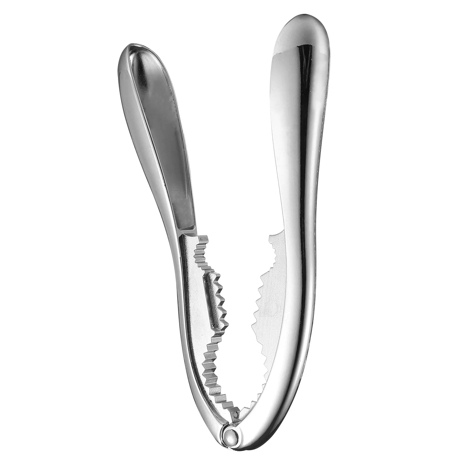 1Pcs Handheld Nut Opener Zinc Alloy Walnut Cracker Ergonomic Design Easy to Use for All Hard Shell Nuts Kitchen Utility Tool