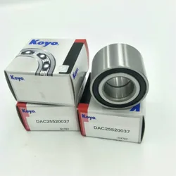 Japan Koyo 25x52x37 auto front wheel hub bearing DAC25520037 DAC255237