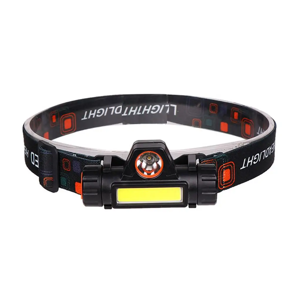 Mini Rechargeable Powerful Headlamp Usb High Power Light Strong Led Lamp Torch Waterproof Headlight Portable Fishing R5v8