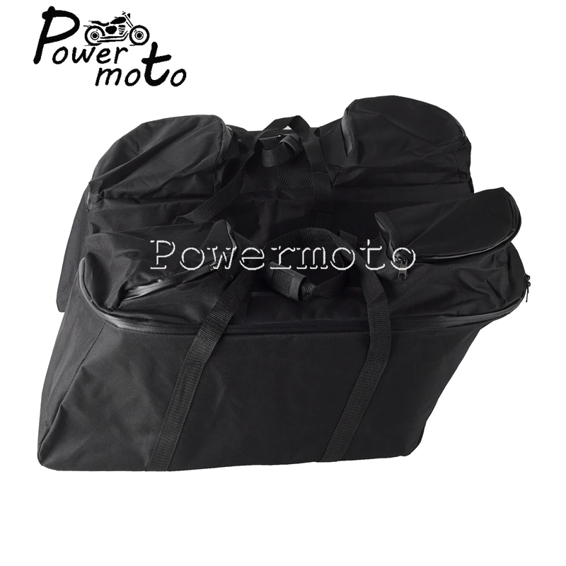 Scatola portabagagli per moto contenitore interno custodia posteriore bagagliaio laterale fodera interna borsa per Harley Touring Road King Street Electra 1993-23