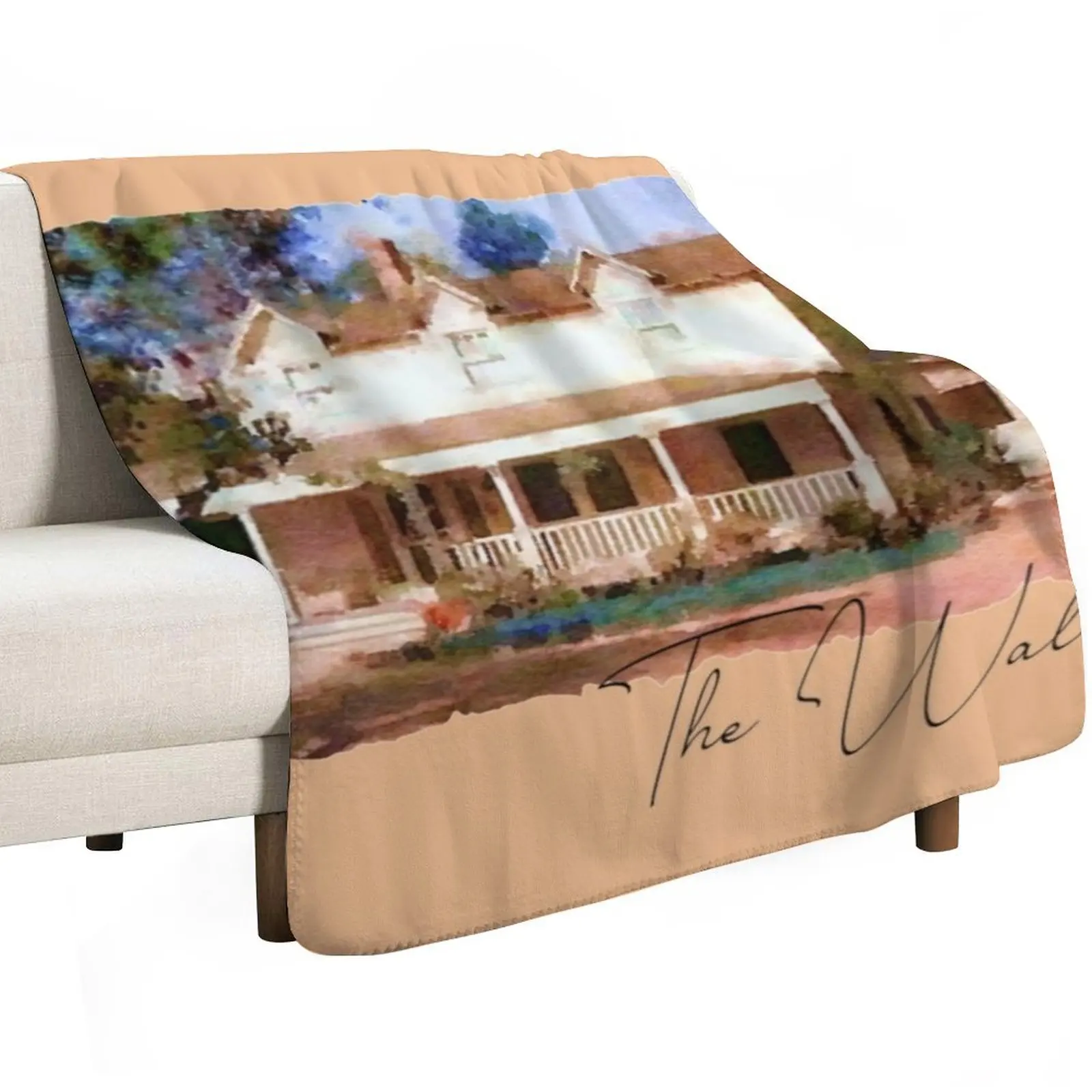 The Waltons House Throw Blanket Luxury Furry cosplay anime Fashion Sofas Kid'S funny gift Blankets