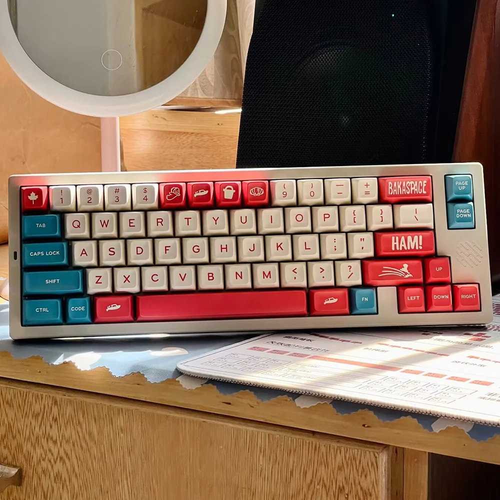 أغطية مفاتيح شخصية مزدوجة الطل - مراجعة Keycaps Gmk Clone Abs وسعره