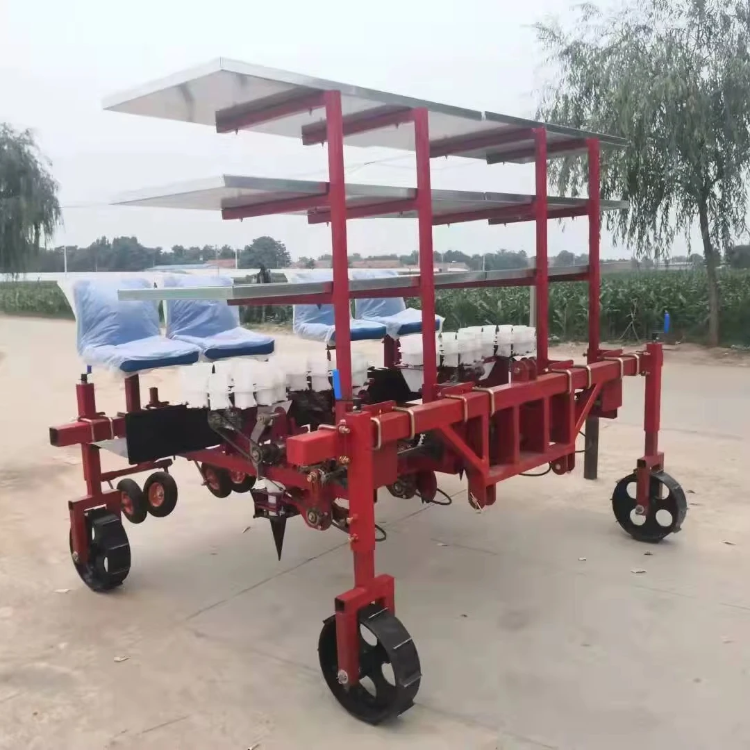 Vegetable Seedling Transplanter Tractor Rear-mounted Seedling Planter