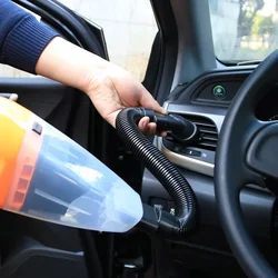 Portable 12V Car Vacuum Cleaner 100W Handheld Mini Vacuum Cleaner Super Suction Wet And Dry Dual Use Car Home Cleaner