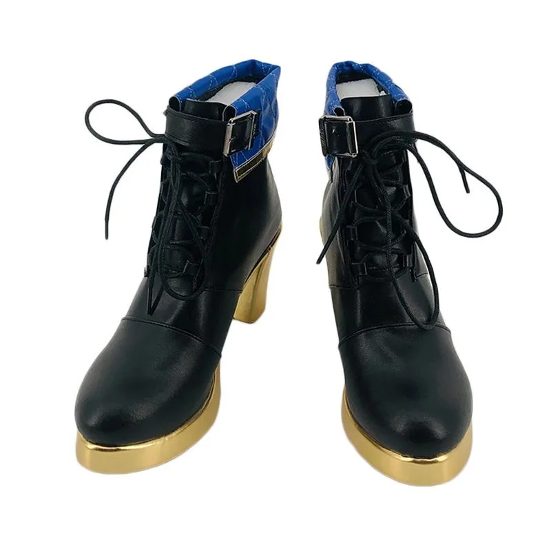 Hoshimachi Suisei Schuh Cosplay Anime Schuhe Frauen PU Leder Stiefel