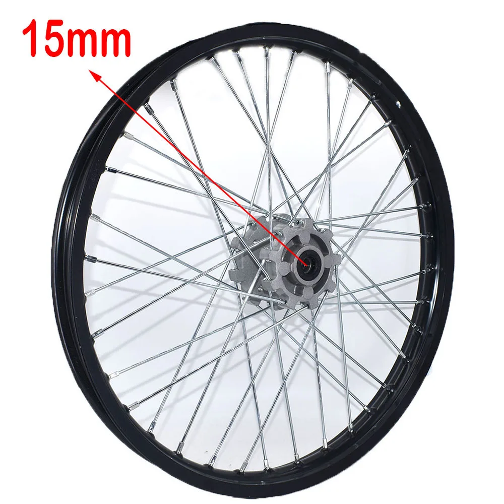 Motorcycle Front 1.60x21 inch and Rear 2.15X18 inch Rims Aluminum Alloy Wheel Rims for Motocross Kayo T2  Pit Bike Dit Bike