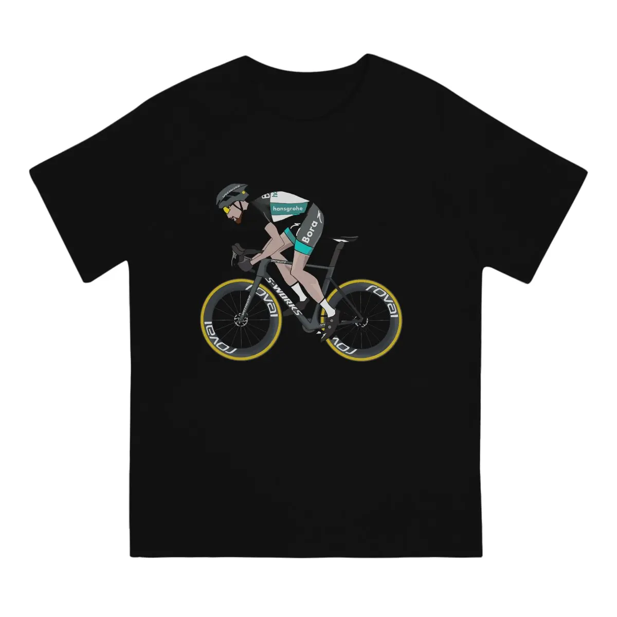 Essential Man's TShirt Peter Sagan Driver O Neck Short Sleeve 100% Cotton T Shirt Funny High Quality Birthday Gifts