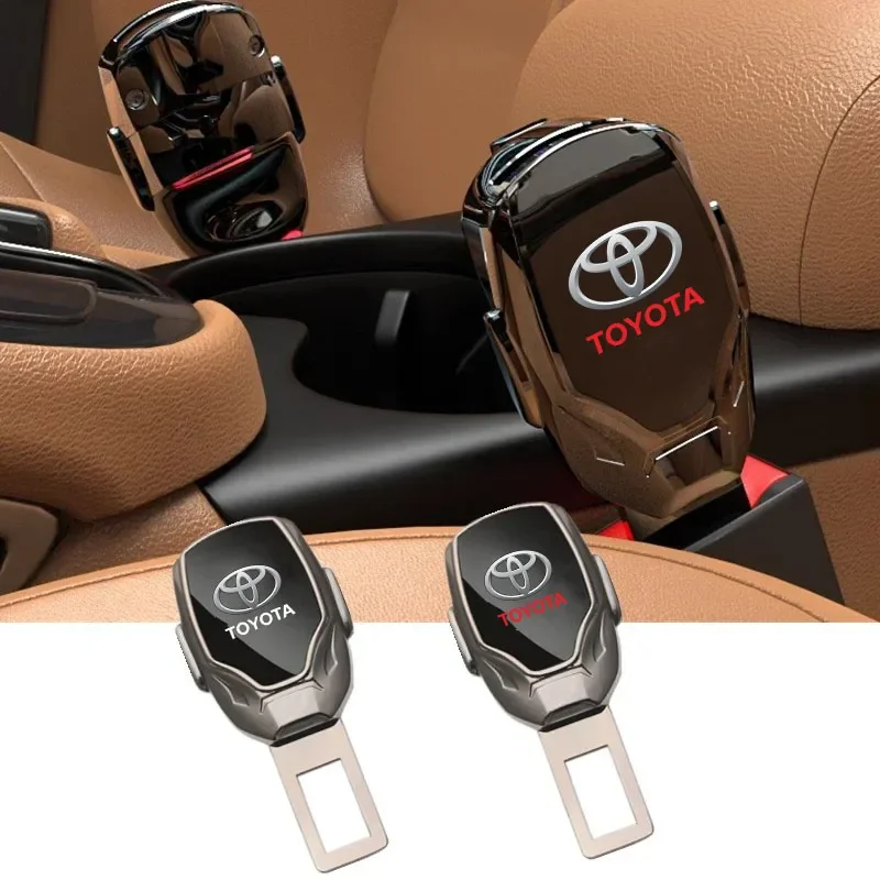 

Car Safety Belt Extension Device Extension Fixed Buckle Shockproof Plug Lock Buckle For Toyota Camry Corolla C-hr Rav4 Yaris