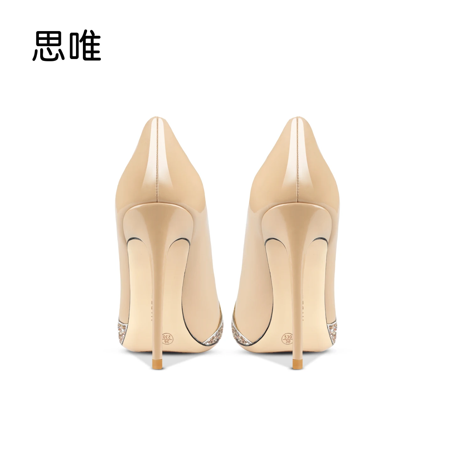 Woman shoes luxury women's shoes 2024 Black Naked Classics Pumps Fashion High Heels Shoes Pointed Toe Stiletto Shallow Fashion