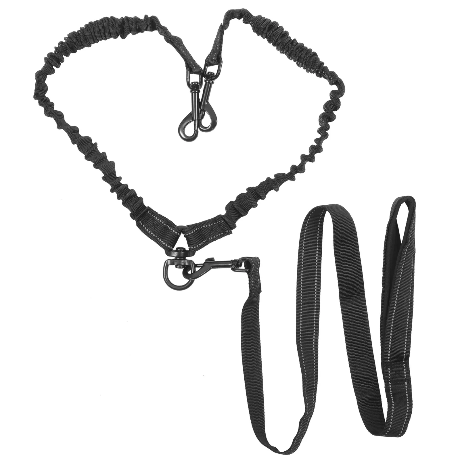 

Pet Dog Leash Reflective Hands Waist Belt Easy Use Comfortable Safety Outdoor Walking Medium Dogs