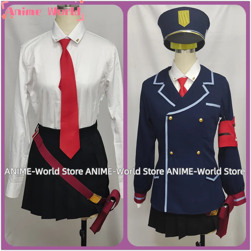 《Custom Size》Game Blue Archive Trinity General School NPC Cosplay Costume Women Cute Party Dress Suit Halloween Carnival Uniform