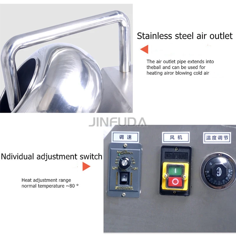 

Hot Sale Automatic Peanut Snacks Making Caramelized Nuts Machine Groundnut Chocolate Coating Machine Peanut Coating Machine