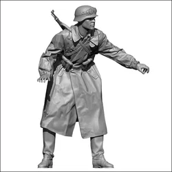 1/35 Resin Soldier model kits figure colorless and self-assembled No car A-1769