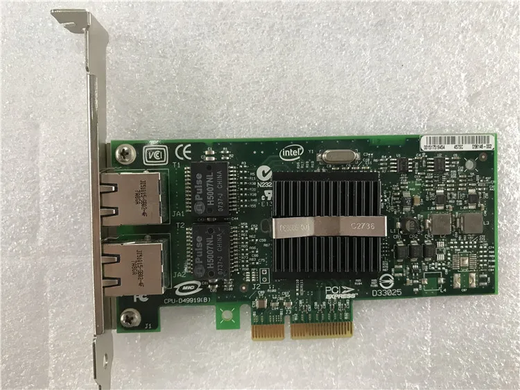 

For Intel original 82571GB chip PCI-E dual-port Gigabit server NIC EXPI 9402PT IBM