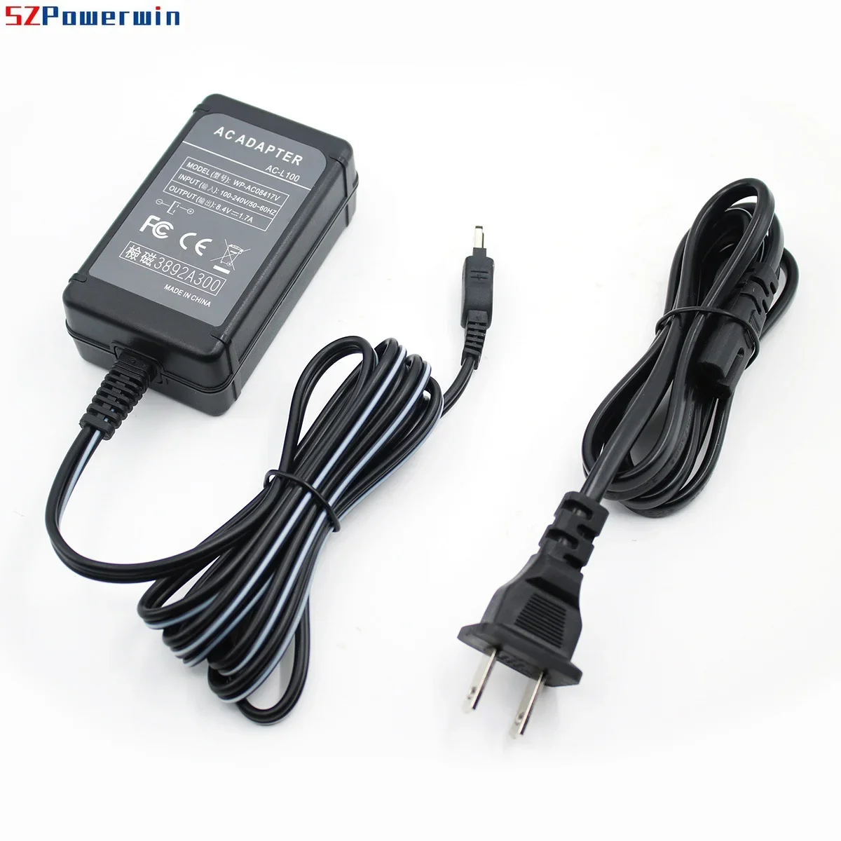 AC-L100 L10 L15 AC Power Adapter for Sony CCD-TR TRV DCR-DVD PC TR TRV Mavica FD/Cybershot DSC-F/S/D Series DSC-F707/F717/F828