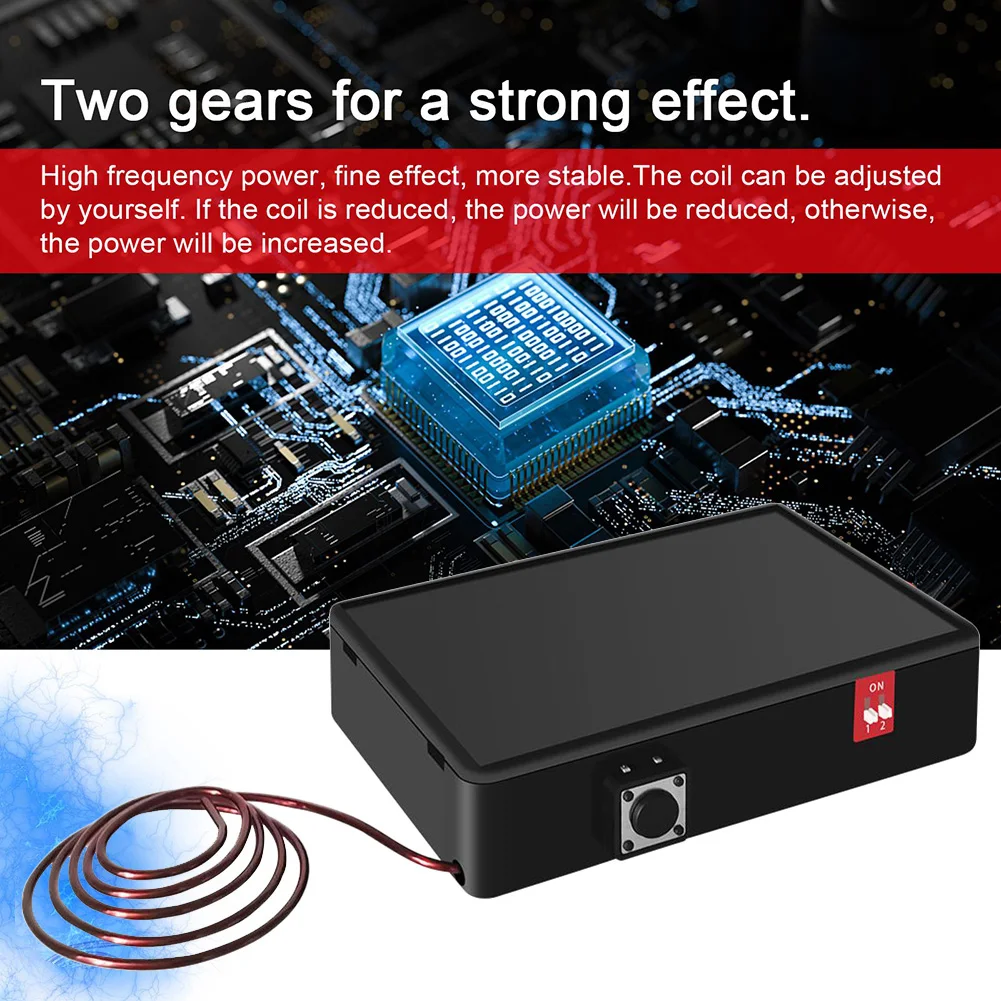 

150MHz 95W EMP Generator Electromagnetic Pulse Generator Transmitter White-EU Black-EU Black-US 150MHz DC37.8V 6A