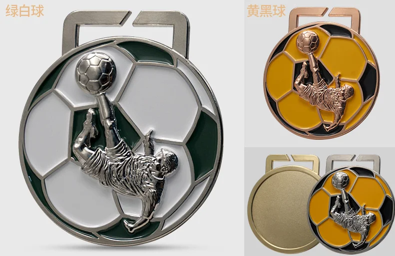 Customized Sports event medals for Football Basketball Badminton medal