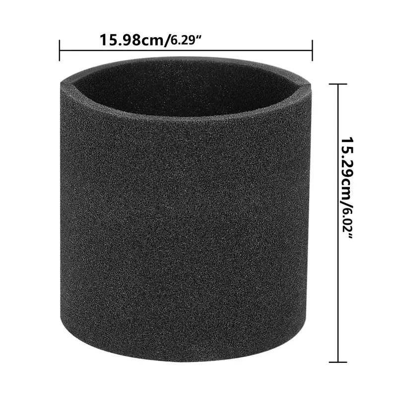 3pcs Foam Sleeve Foam Replacements Filters for Most Shop Vac Wet/Dry Vacuum Cleaners 5 Gallon Replace Parts 9058500 90585 view 2
