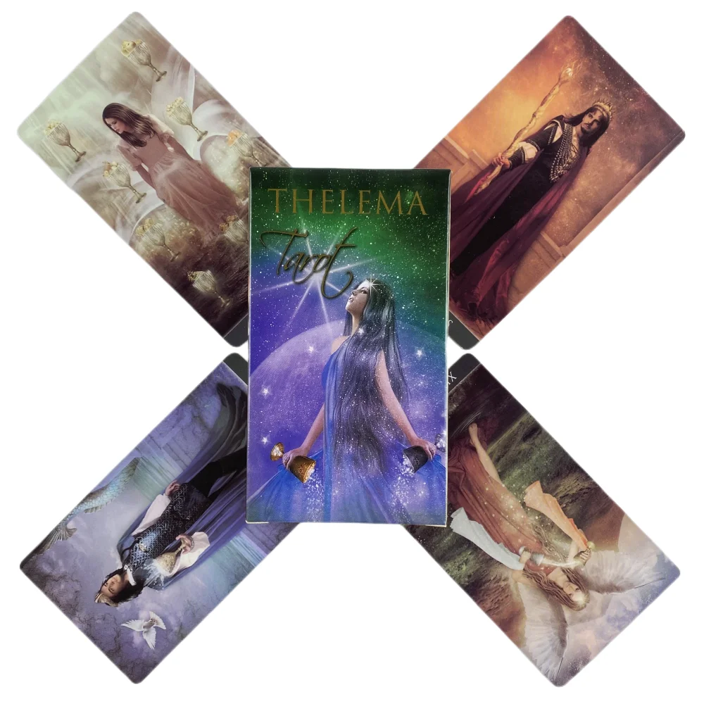 78Card Thelema Tarot Oracle Cards For Fate Divination Board Game Tarot And A Variety Of Tarot Options PDF Guide