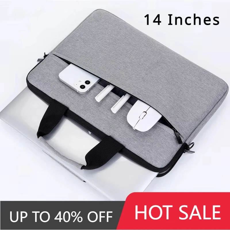 Ultra Thin Large Capacity Protective Pouch Notebook Cover Shoulder Bag Laptop Sleeve Case Laptop Handbag For HP Dell Lenovo