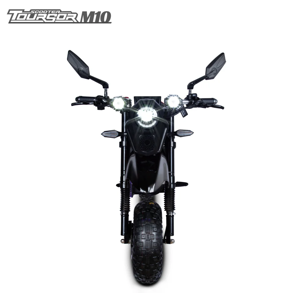 Electric motorcycle M10 10000W motor 72V50AH battery mountain e-bike high performance all-terrain riding Electric off-road bike image 7