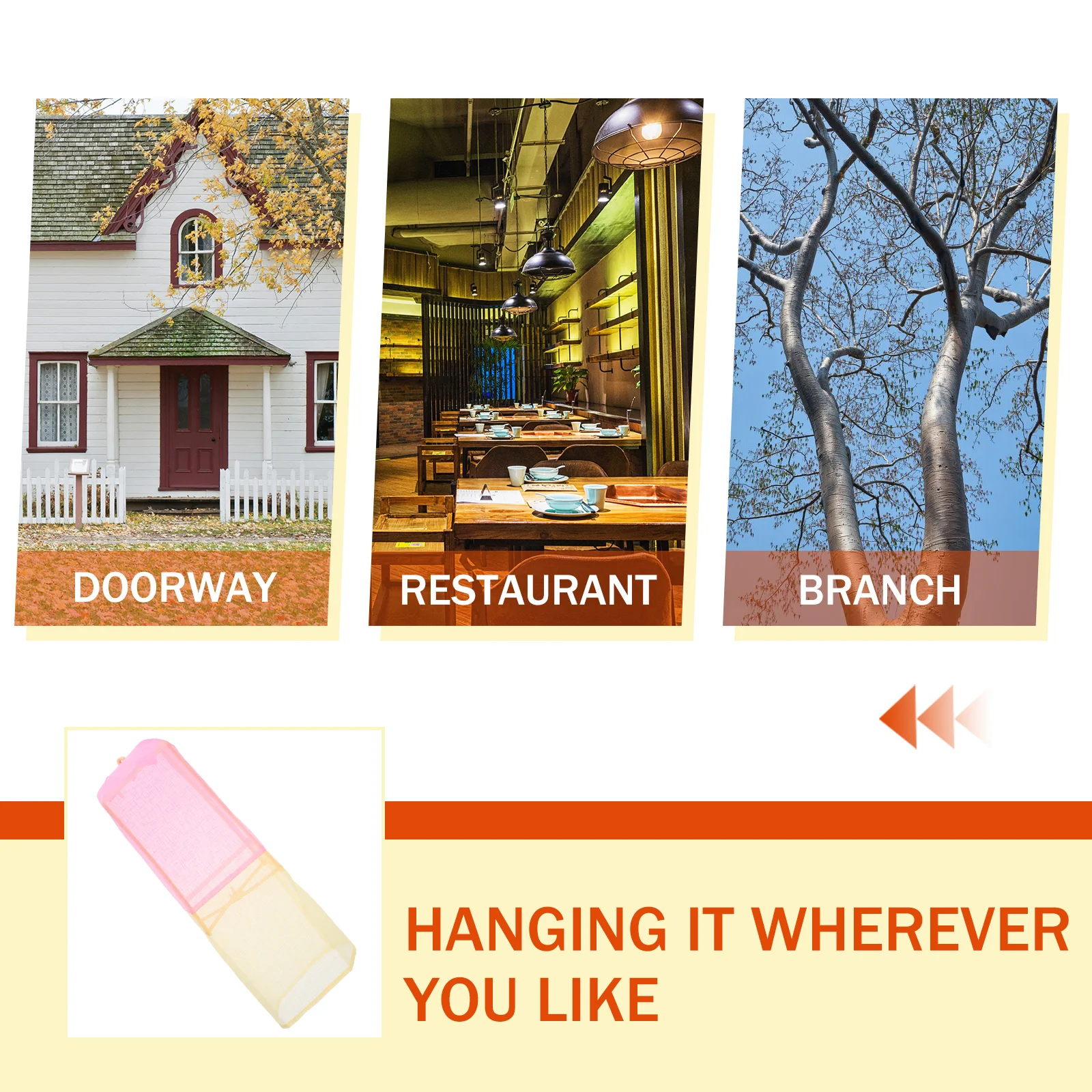 

Sturdy Abs Silk Hanging Lantern Korean Style Party Decorations Light Weight Tree Branch Doorway Yard Restaurant Food Shop