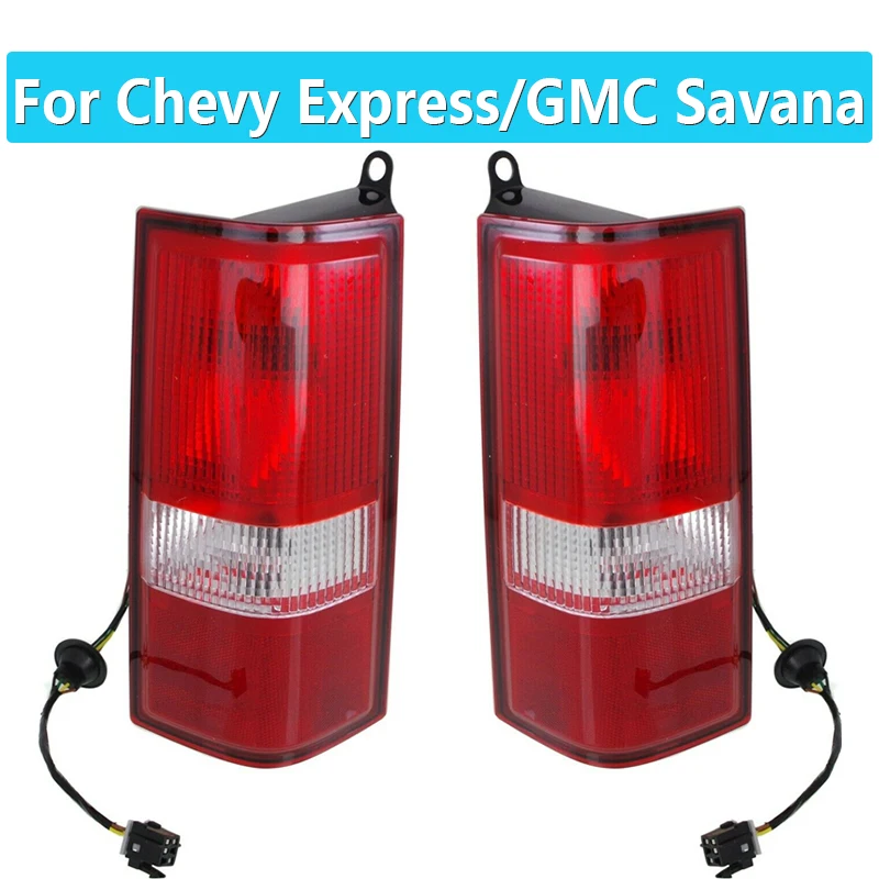 

Tail Brake Light For Chevy Express/GMC Savana 2003-2019 Rear Running Stop Turn Signal Reverse Warning Light GM2801214 GM2800214