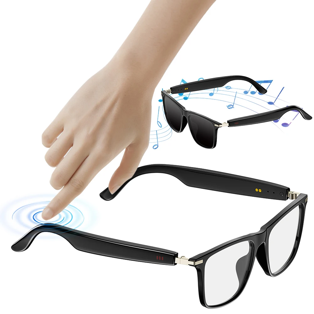 

Smart Glasses with AI Translator Audio Glasses Hands-Free Music & Calls Outdoor Sports Headphones for Men & Woman