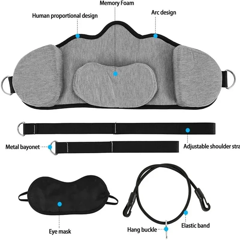 For Camp Hammock with stand for Neck Traction Massager Hamac cervicales to Reduce Neck Pain Relief Relaxation with Free Eye Mask