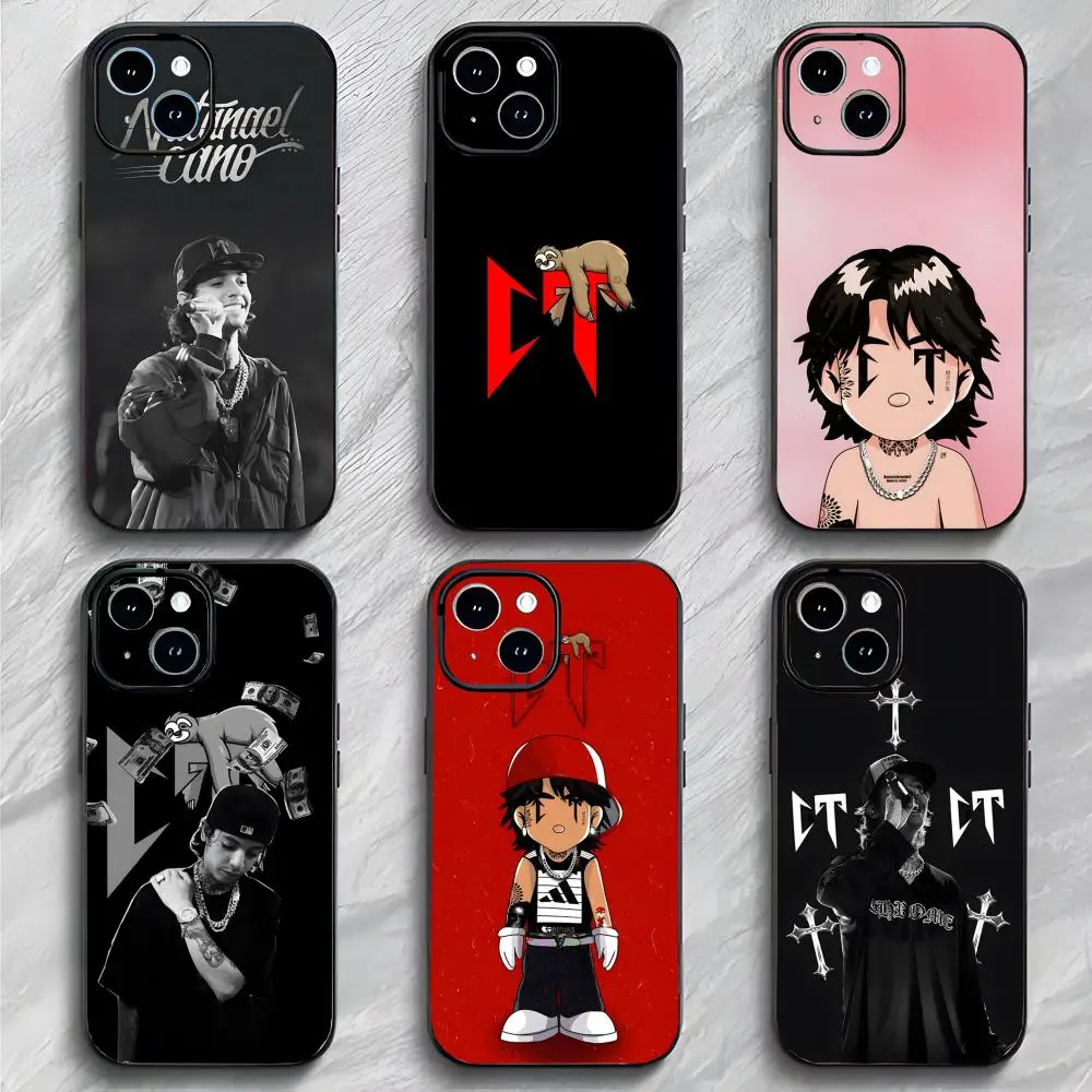 Funda de Teléfono Moderna del Cantante Mexicano N-Natanael Cano, Empaque Suave y Ligero para iPhone 17 16 15 14 13 Pro Max
