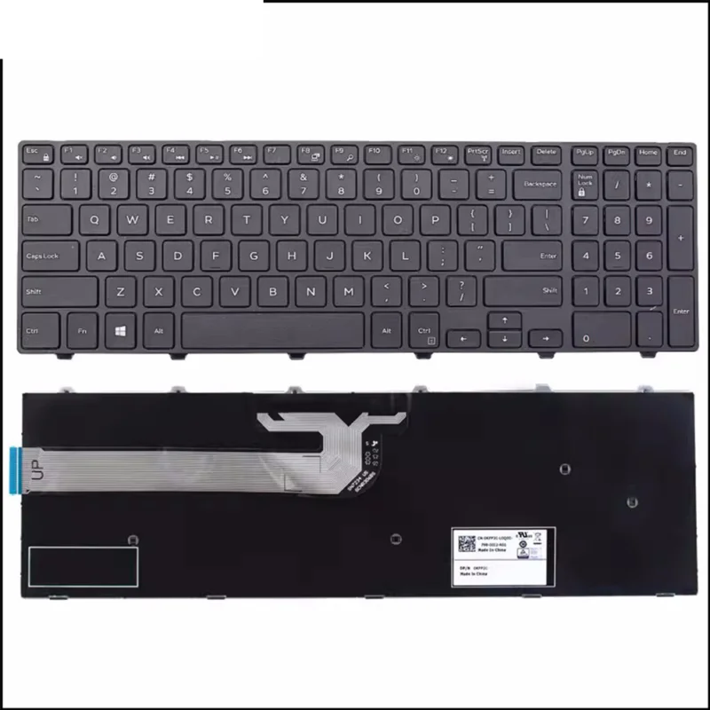 For Dell 15R 3541 3542 3543 3558 5543 5545 5547  Keyboard without backlight