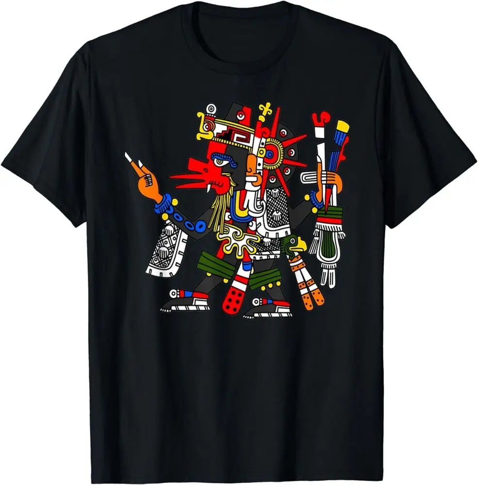 Aztec God Deity Feathered Serpent Design Gift T-Shirt