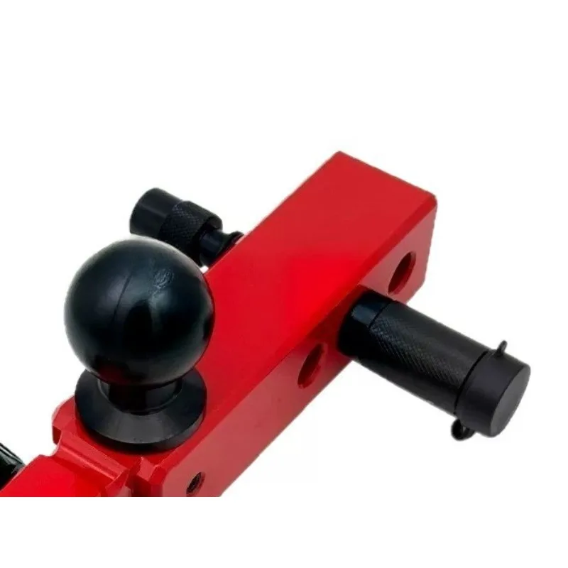 Tow Hitch Extended Tow Arm With Ball Head Solid High Tensile Square Receiver Universal Off Road Trailer Hook For Truck