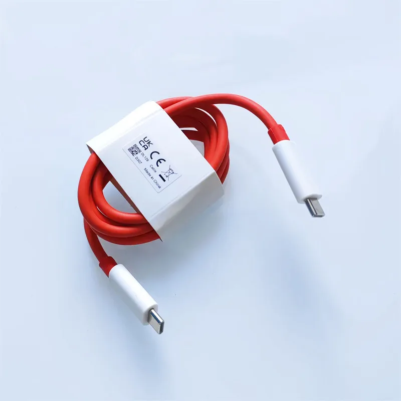 New Oneplus 160W EU US Charger Fast SuperVooc 10A USB C To USB C PD Cable For 1+ 12 11 10 Ace 2 10 9 Pro 11R 10T 9RT Nord/ Pad