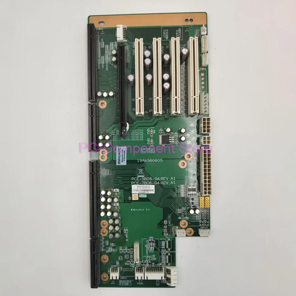 PCE-5124VG Motherboard Industrial Control Backplane For Advantech PCE-5B06-04 REV:A1