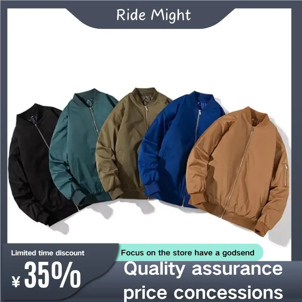 Autumn Winter Jacket Men Women Solid Bomber Jacket Vintage Fashion Casual Windbreaker Coat Hooded Couple Parkas Blue Khaki Jacke