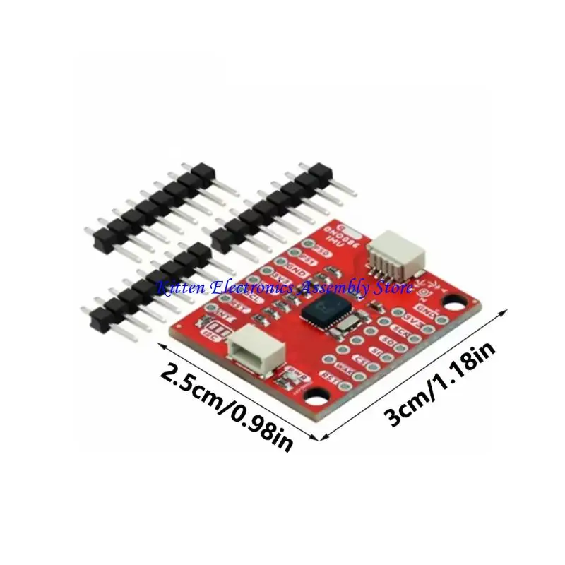96GD IMUBNO086 لوحة دائرة التسارع ثلاثي المحاور مع حساب الزاوية EULER #6