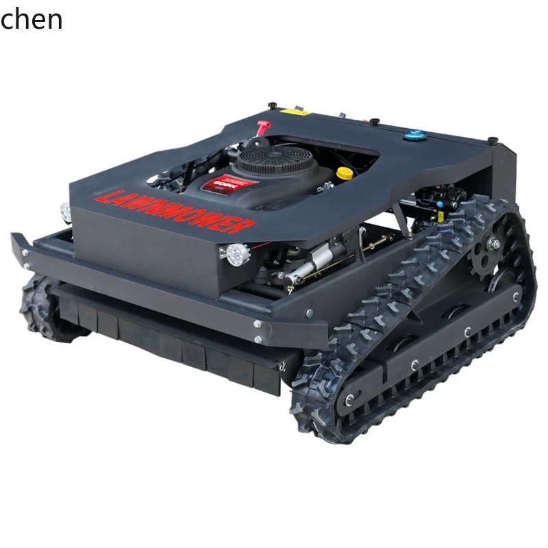 

PYH Remote Control Lawn Mower Orchard Weeding Grass Cutter Electric Four-Wheel Drive Self-Propelled Trimmer