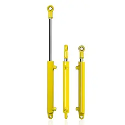 Hydraulic cylinder 5 tons double earring type 63 cylinder diameter oil top lifting forklift mechanical two-way cylinder